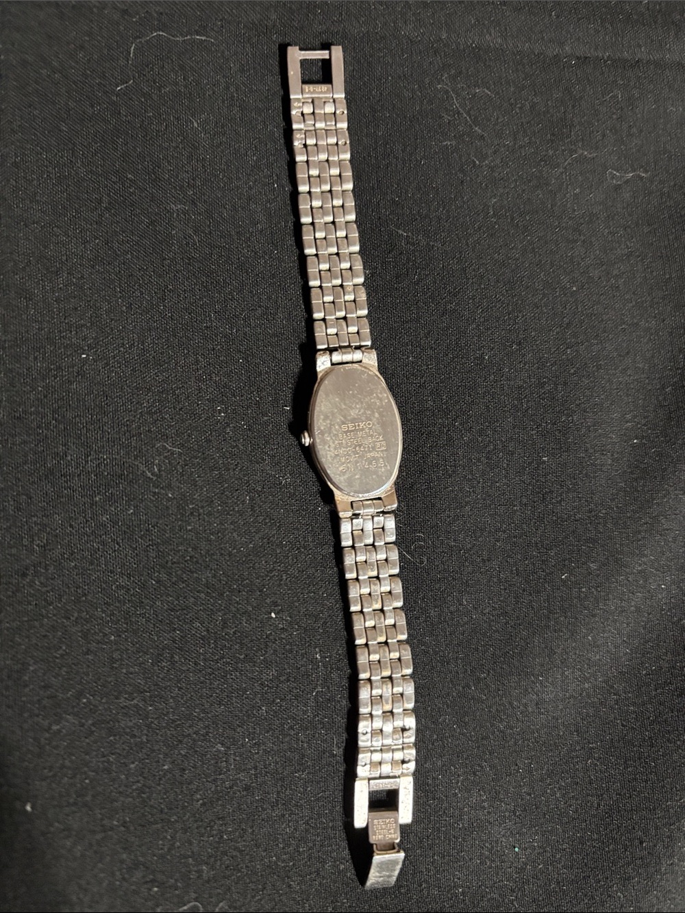 Vintage Seiko Silver Oval Bracelet Watch - No further reductions - Picture 7 of 7